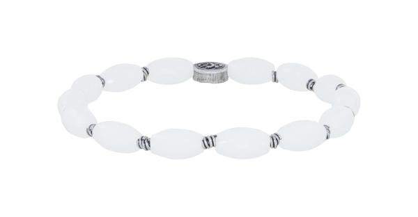 white - Petit Glamour d'Afrique - Konplott bracelet